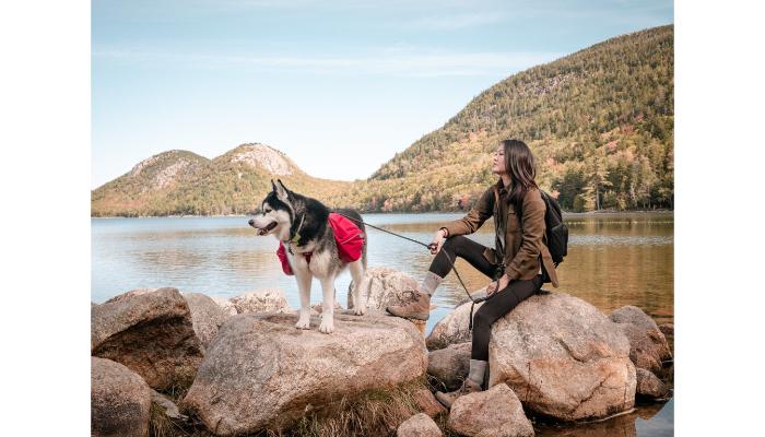 Hiking at Acadia Nationak Park